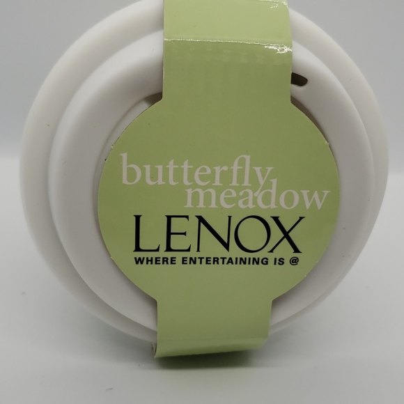 Lenox Porcelain Travel Mug Pink Flower & Butterflh - Picture 3 of 5